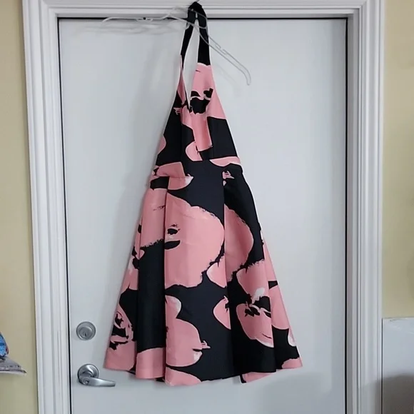 Halston Heritage | Dresses | Halston Heritage Halter Cocktail Dress |  Poshmark